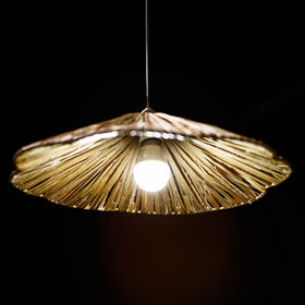 Greenkraft Solane Handcrafted Banana Fiber Lampshade for Home Decor 61