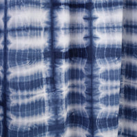 Blue - Tie & Dye Cotton Shibori Curtain for Door (Set of 2) 10