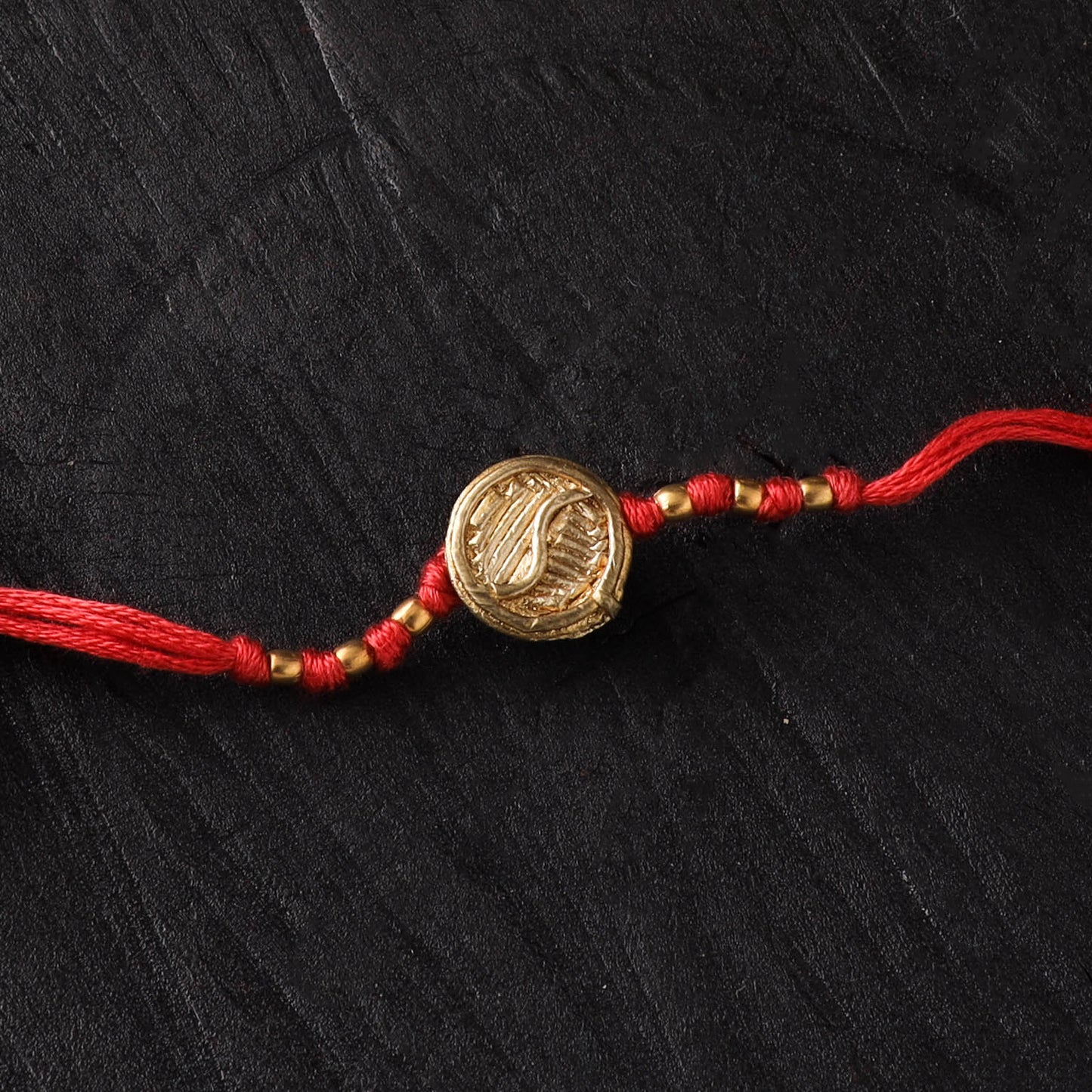 Tribal Dokra Brass Rakhi by Miharu 22
