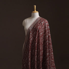 Bagh Hand Block Print Chanderi Silk Natural Dyed Handloom Fabric 02