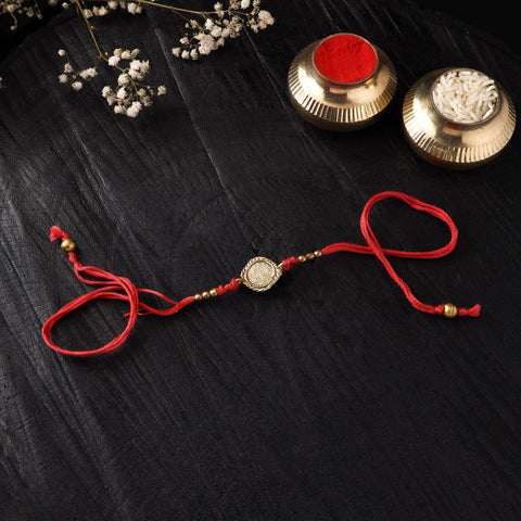 Tribal Dokra Brass Rakhi by Miharu 58