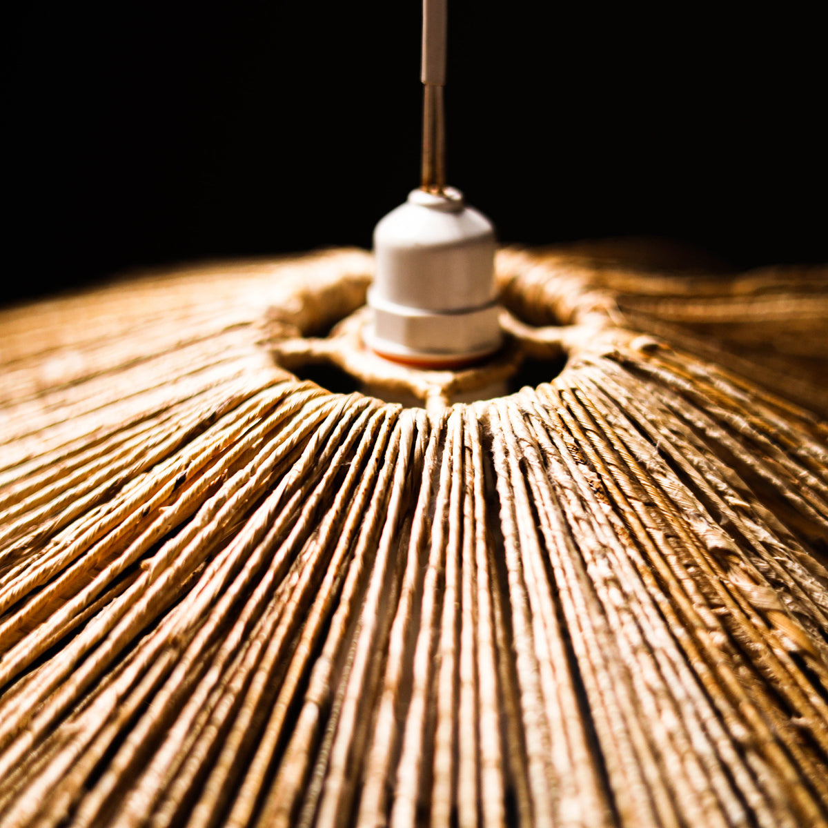 Greenkraft Solane Handcrafted Banana Fiber Lampshade for Home Decor 62
