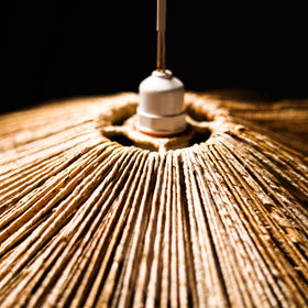 Greenkraft Solane Handcrafted Banana Fiber Lampshade for Home Decor 62