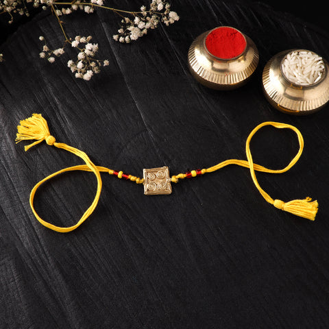 Tribal Dokra Brass Rakhi by Miharu 29