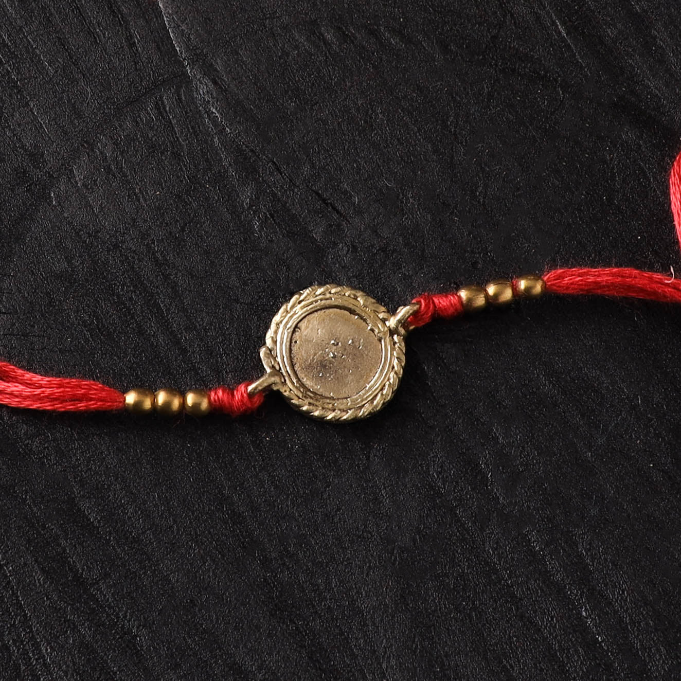 Tribal Dokra Brass Rakhi by Miharu 20