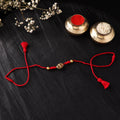 Tribal Dokra Brass Rakhi by Miharu 21