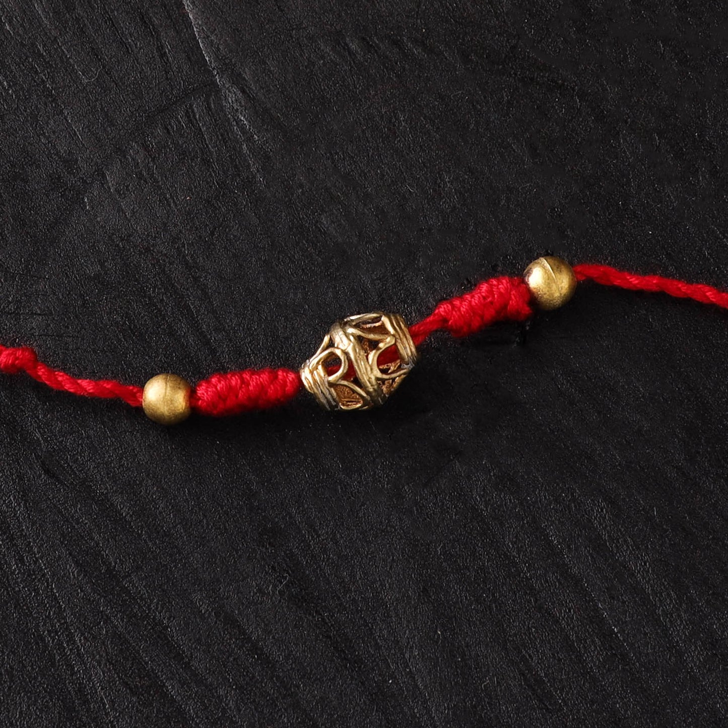 Tribal Dokra Brass Rakhi by Miharu 21