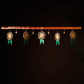 Greenkraft Pushp Handcrafted Banana Rope Toran for Home Decor 11