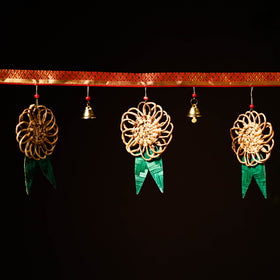Greenkraft Pushp Handcrafted Banana Rope Toran for Home Decor 11