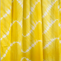 Yellow - Tie & Dye Cotton Shibori Curtain for Door (Set of 2) 15