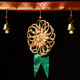 Greenkraft Pushp Handcrafted Banana Rope Toran for Home Decor 11