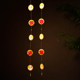 Greenkraft Jyoti Handcrafted Bamboo Toran for Home Decor (Set of 2) 13