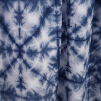 Blue - Tie & Dye Cotton Shibori Curtain for Door (Set of 2) 18