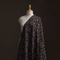 Black - Kutch Hand Block Print Natural Dyed Cotton Ajrakh Fabric 35
