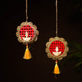 Greenkraft Deepak Handcrafted Bamboo Hangings (Set of 2) 15