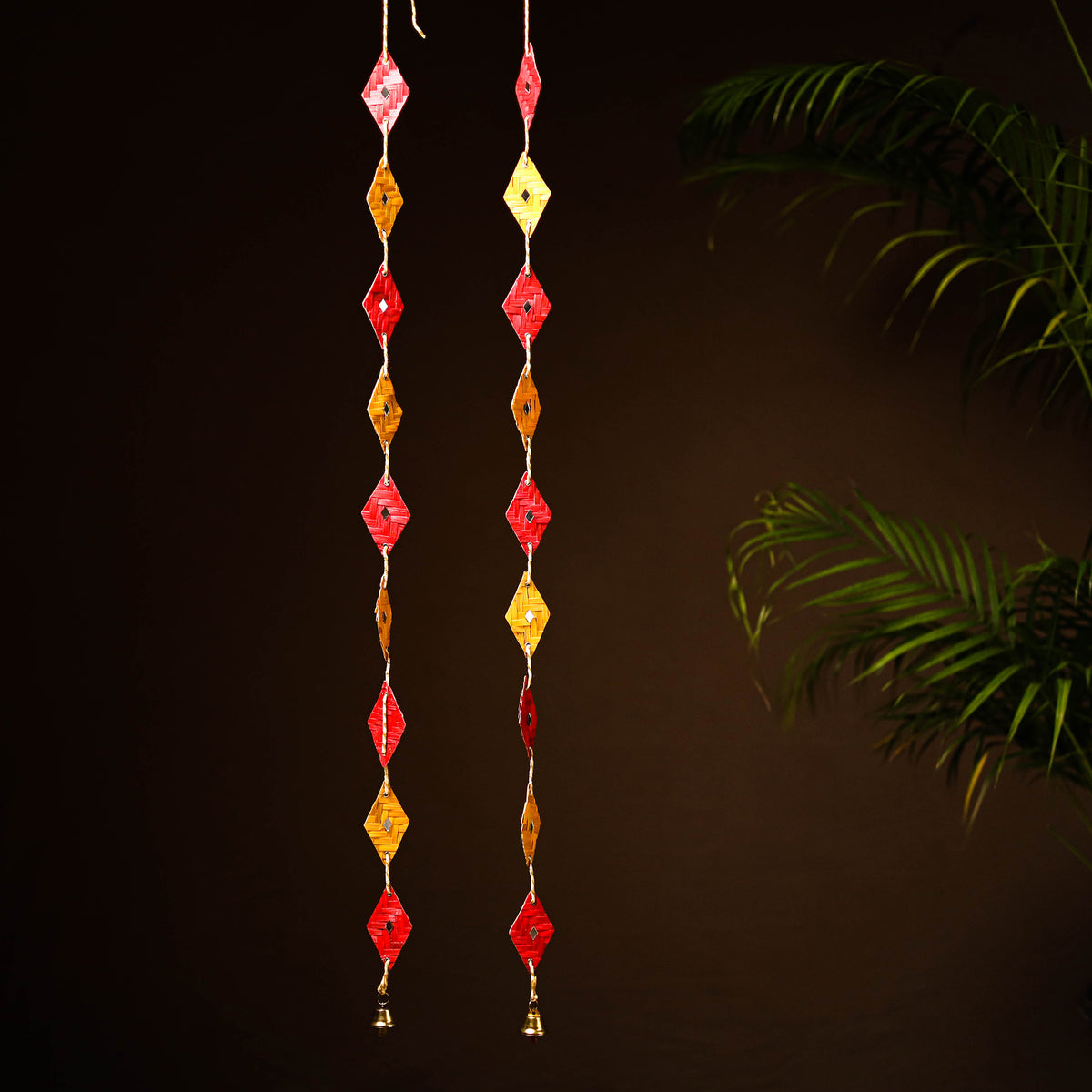 Greenkraft Rang Handcrafted Bamboo Hangings (Set of 2) 32
