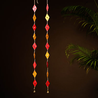 Greenkraft Rang Handcrafted Bamboo Hangings (Set of 2) 32