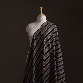 Black - Kutch Hand Block Print Natural Dyed Cotton Ajrakh Fabric 40