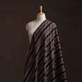 Black - Natural Dyed Cotton Kutch Hand Block Ajrakh Print Fabric 10
