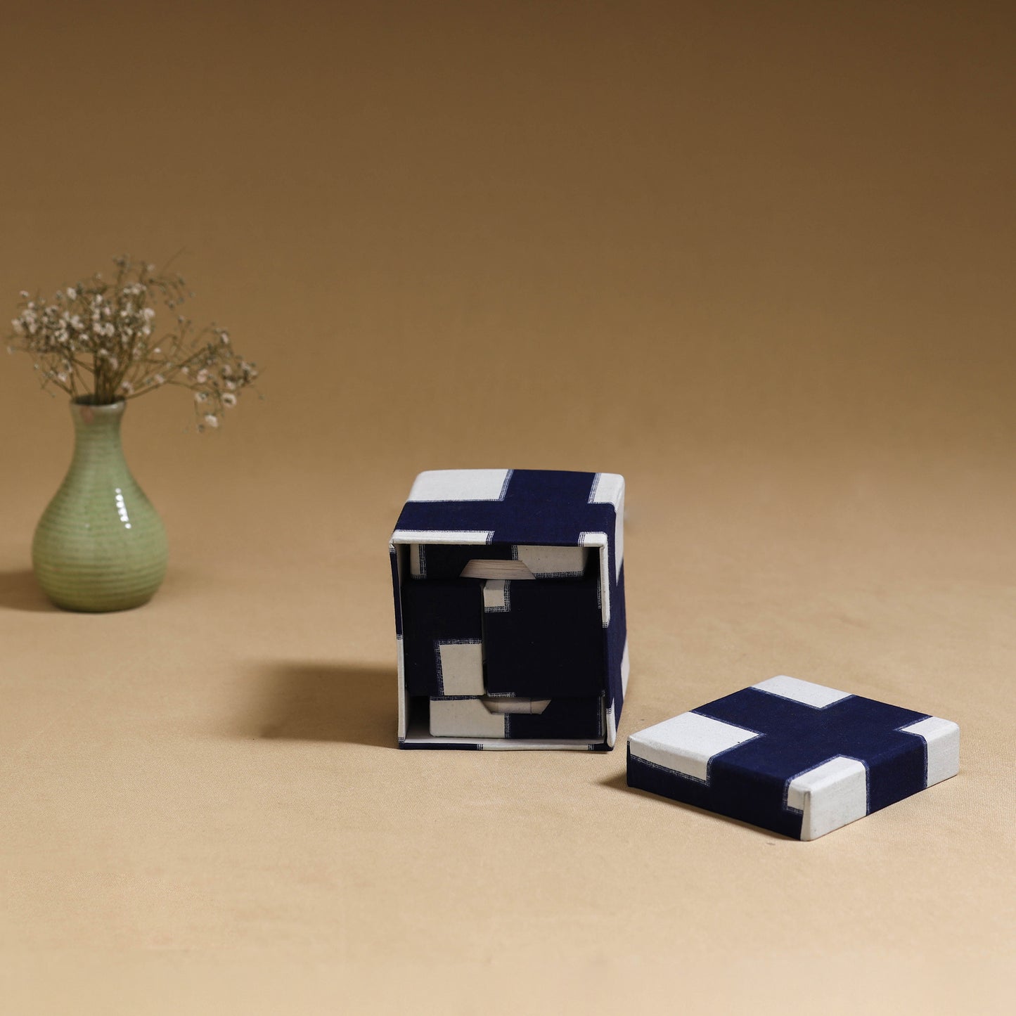 Black - handcrafted printed organizer stationery kit 46