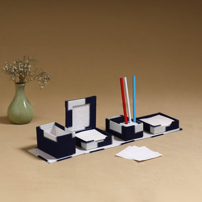 Black - handcrafted printed organizer stationery kit 46