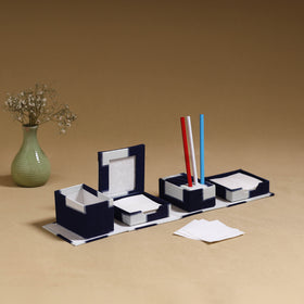 Black - handcrafted printed organizer stationery kit 46