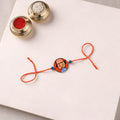 Boy - Handpainted Wooden Rakhi for Kids 14