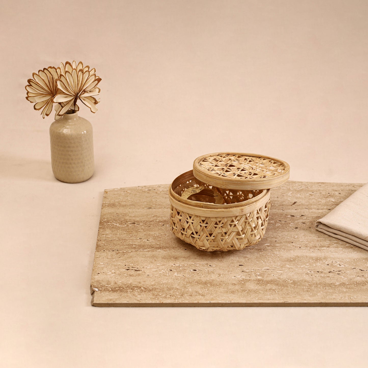 Greenkraft Handcrafted Bamboo Box (6 x 6 in) 12