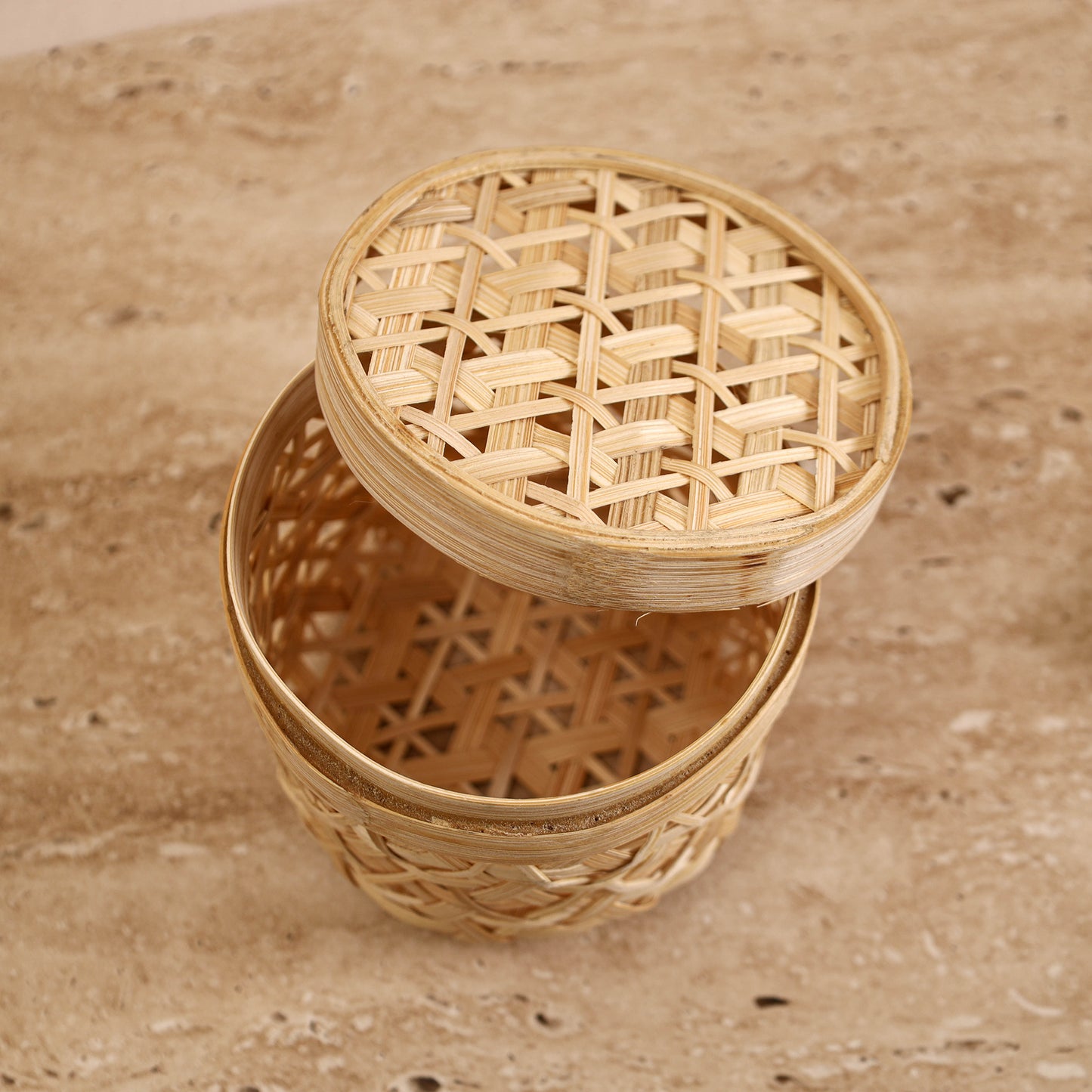 Greenkraft Handcrafted Bamboo Box (Small - 4.5 x 4.5 in) 13