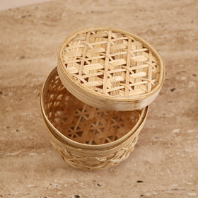 Greenkraft Handcrafted Bamboo Box (Small - 4.5 x 4.5 in) 13