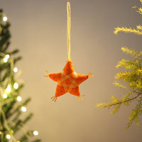 Star - Handcrafted Stuffed Christmas Ornament 19