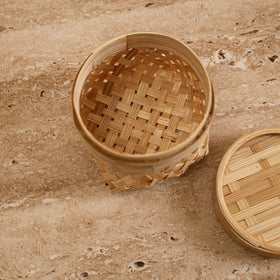 Greenkraft Handcrafted Bamboo Box (Small - 3.5 x 3.5 in) 15