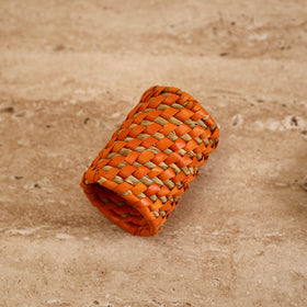 Greenkraft Handcrafted Palm Leaf Napkin Ring 07