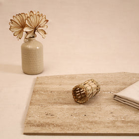 Greenkraft Handcrafted Natural Grass Napkin Ring 06