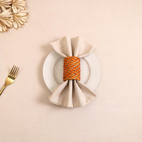 Greenkraft Handcrafted Palm Leaf Napkin Ring 07