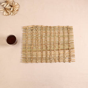 Greenkraft Handcrafted Natural Grass Dining Table Mat (16 x 12 in) 05