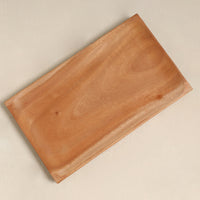 Hand Carved Natural Neem Wooden Tray 58