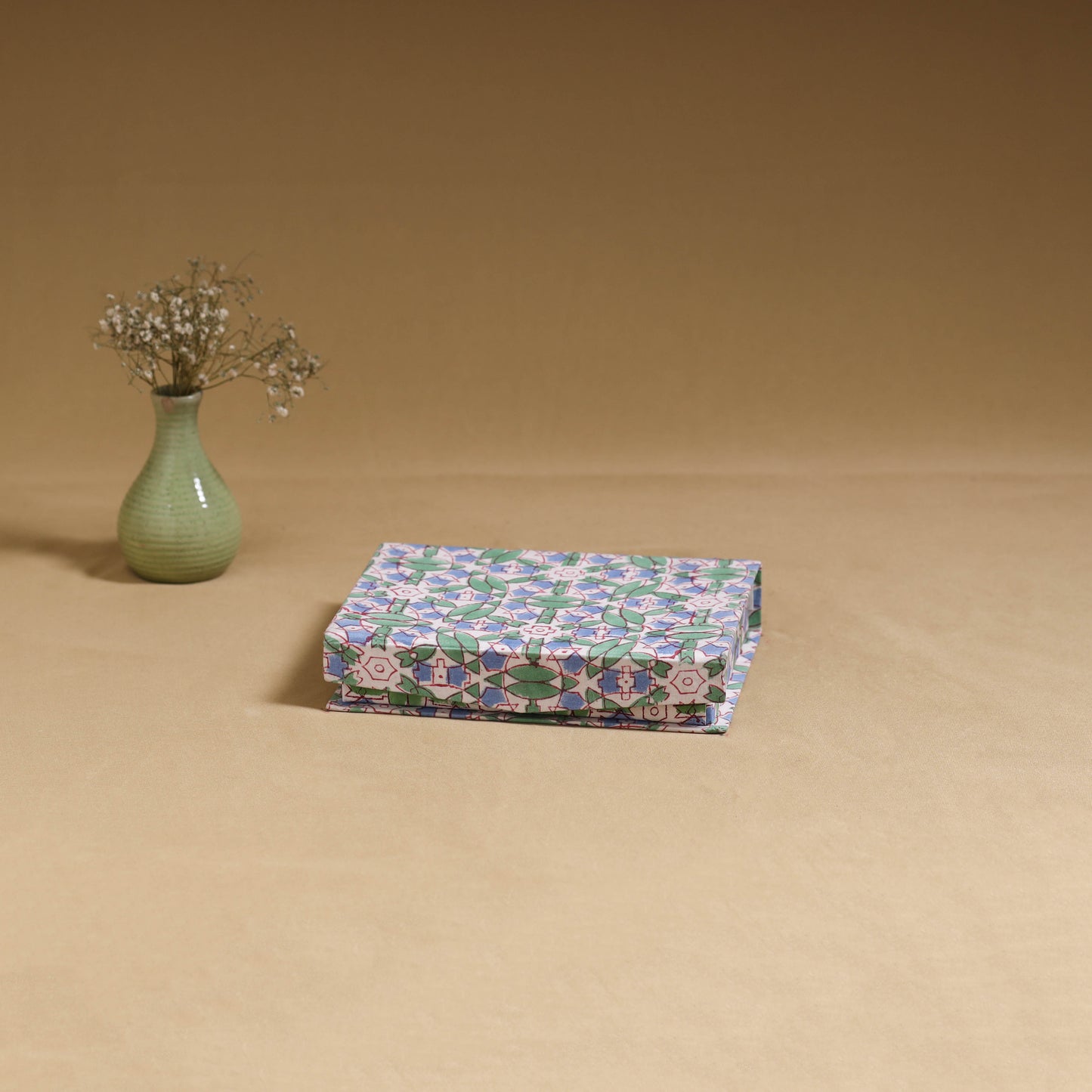 Multicolor - handcrafted floral organizer stationery kit 54