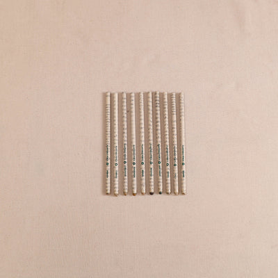 Eco-Friendly Plantable Seed Handmade Paper Pencil (Set of 10) 02