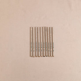 Eco-Friendly Plantable Seed Handmade Paper Pencil (Set of 10) 02