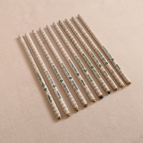 Eco-Friendly Plantable Seed Handmade Paper Pencil (Set of 10) 02