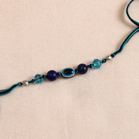 Handmade Beads Evil Eye Rakhi 14