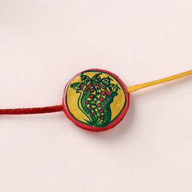 Manjusha Art Handpainted Resin Rakhi 02
