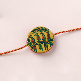 Manjusha Art Handpainted Resin Rakhi 03