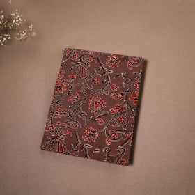 Handmade Paper Notebook in Ajrakh Cover (9 x 7 in) 57