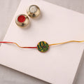 Manjusha Art Handpainted Resin Rakhi 05