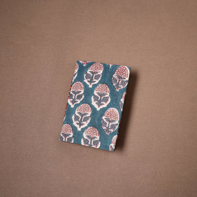 Handmade Paper Notebook in Floral Cover (5 x 3.5 in) 93