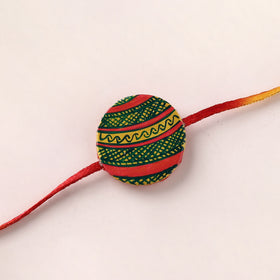 Manjusha Art Handpainted Resin Rakhi 07
