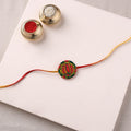 Manjusha Art Handpainted Resin Rakhi 11