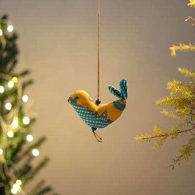 Songbird - Handcrafted Stuffed Christmas Ornament 57